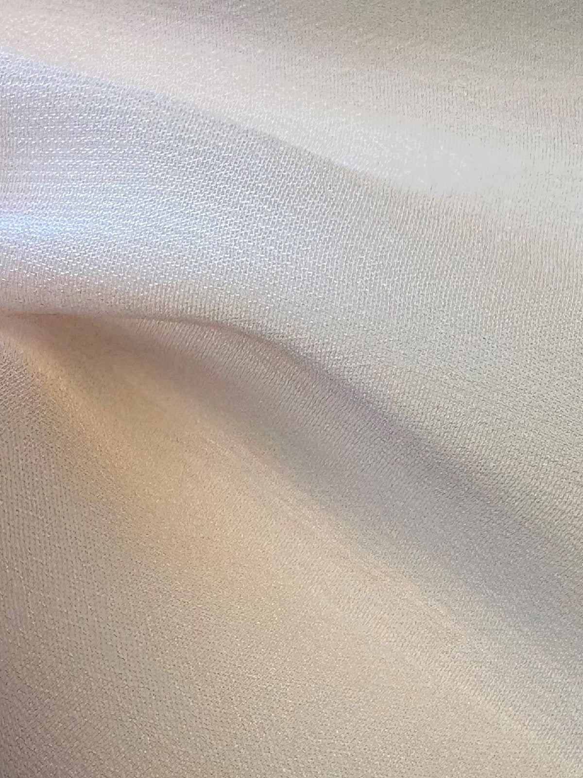 Nude Blush Polyester Chiffon - Galit
