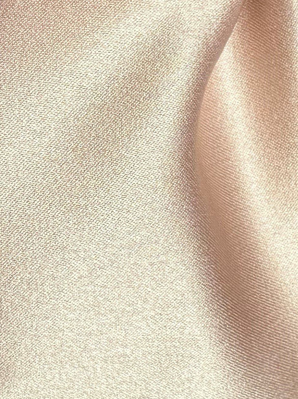 Nude Blush Polyester Satin - Kanada