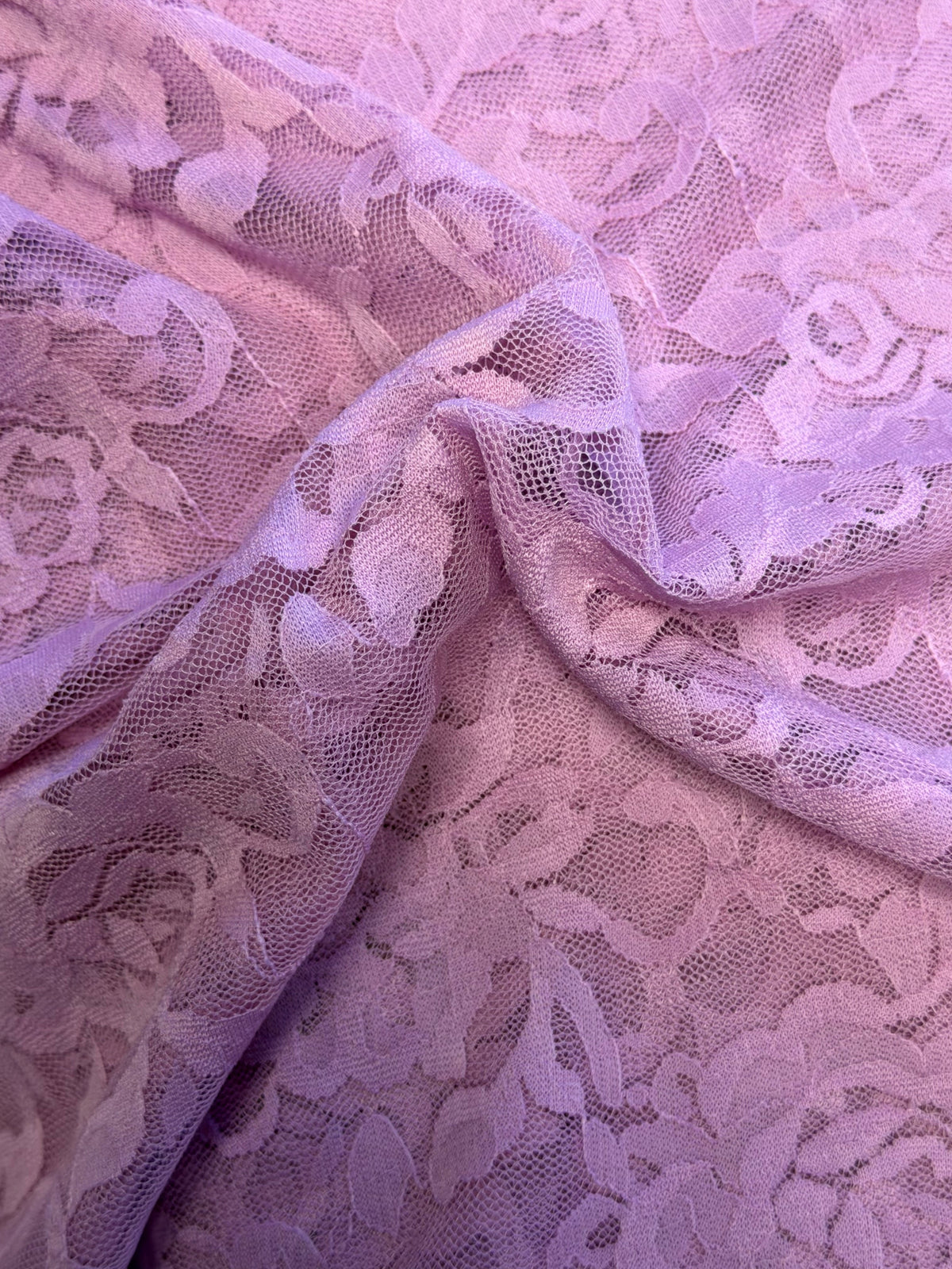 Old Rose Raschel Stretch Lace – Matina