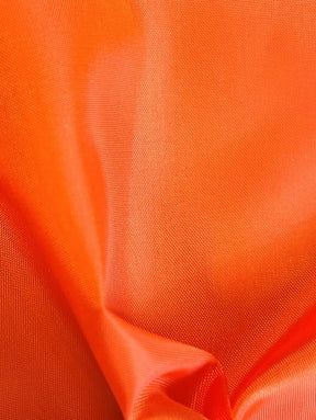 Orangefarbener Polyester-Futterstoff - Eclipse