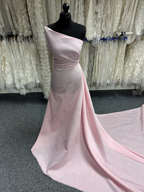 Rosa Cloqué-Jacquard - Ergebnis