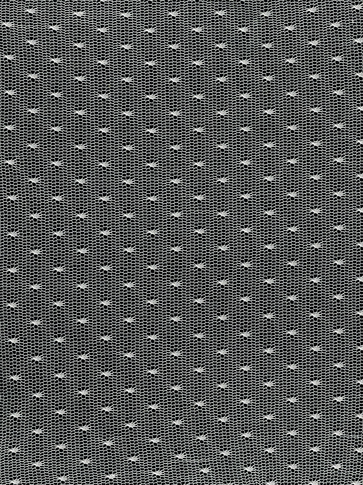 Elfenbeinfarbener, gewebter Tüll mit Punkten - P17