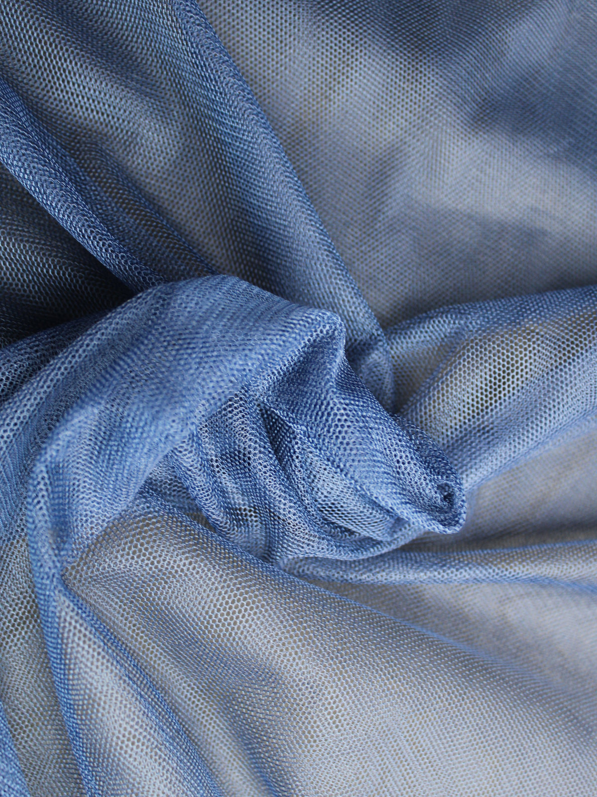 Marineblauer, weicher Tüll für Schleier – P28