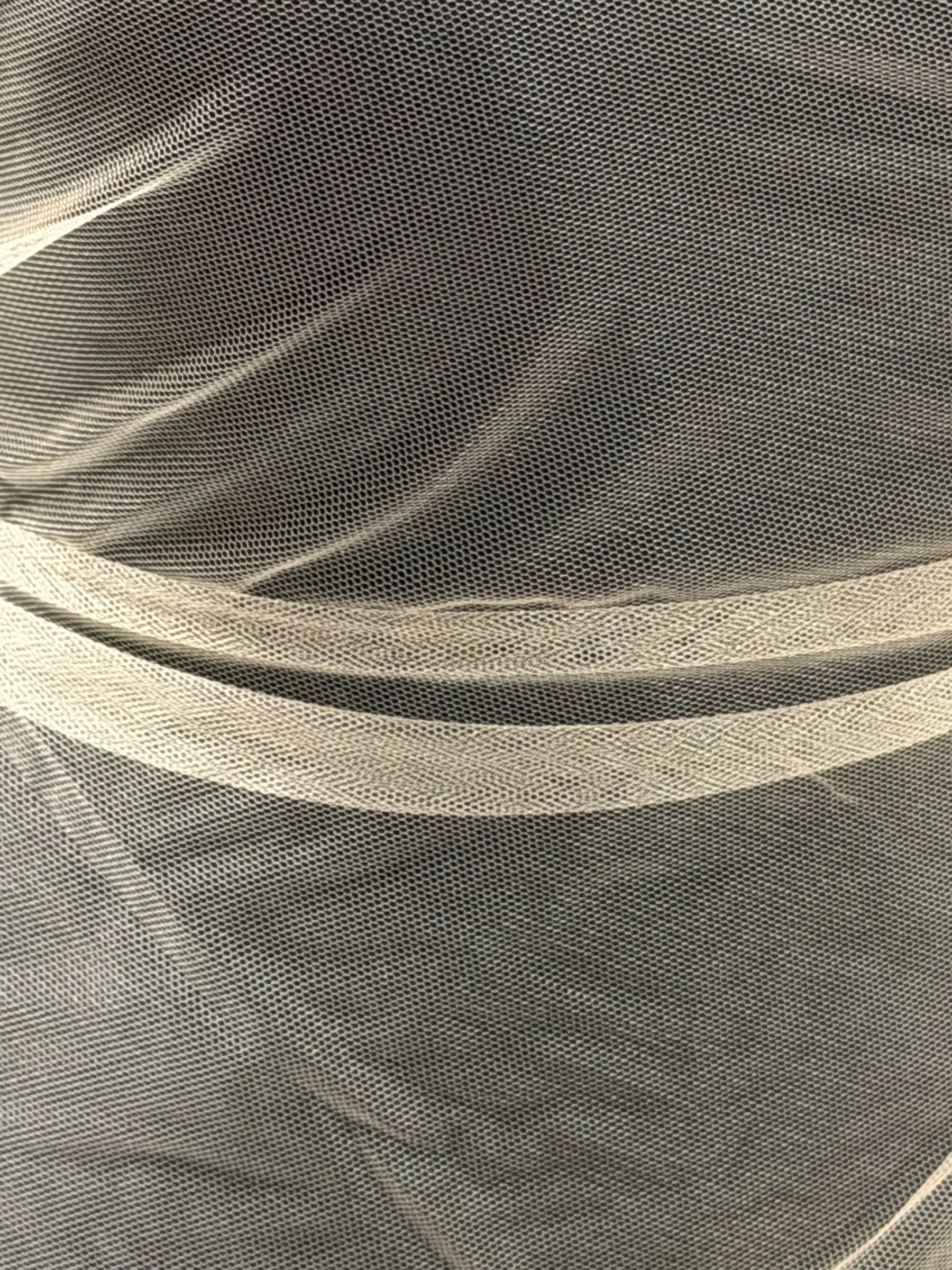 Heller Haut Stretch-Tüll - P32