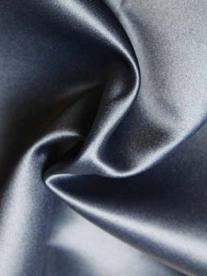 Marineblauer Polyester-Duchess-Satin - Scenery (P40)