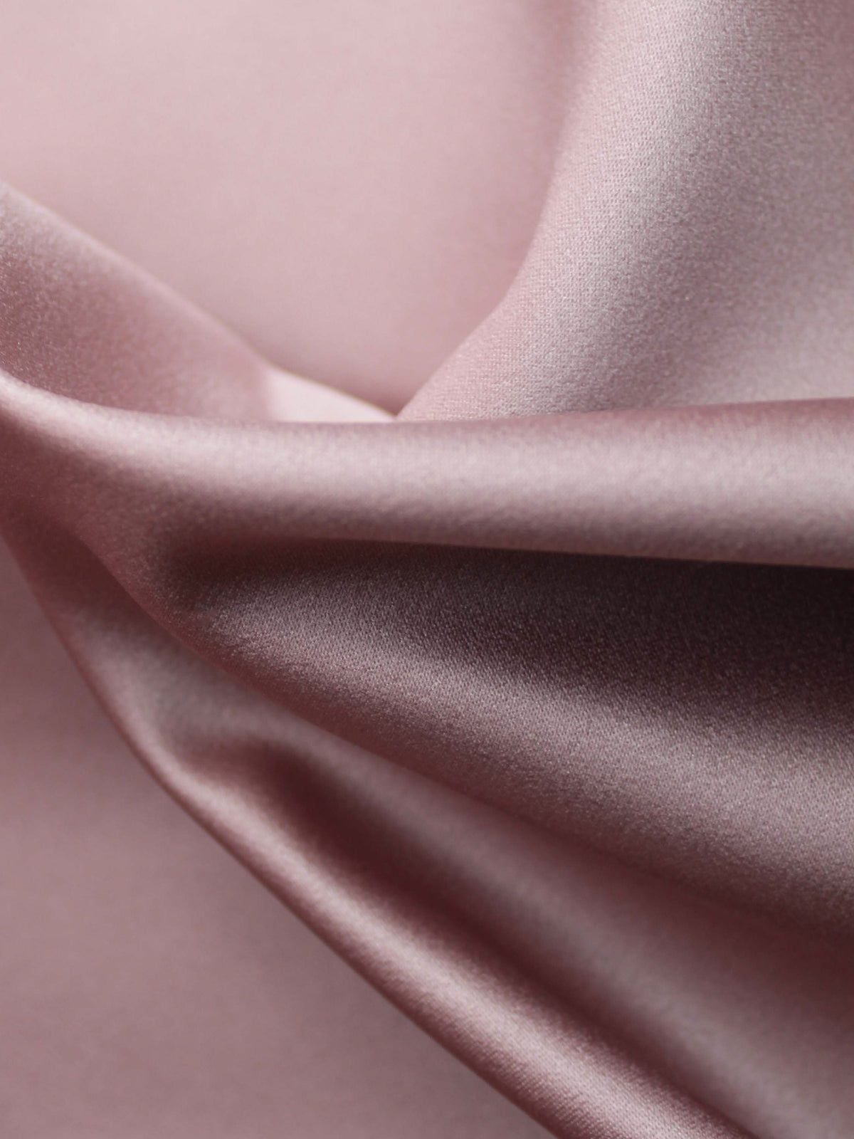 Wildlederrosa Polyester Duchess Satin - P42