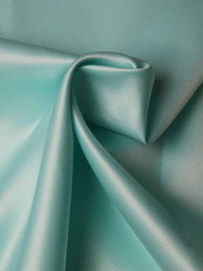 Aqua Polyester Leichtes Duchess Satin - P44