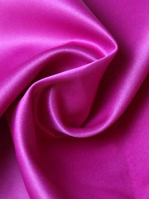 Fuchsiafarbener, leichter Duchess-Satin aus Polyester - P44