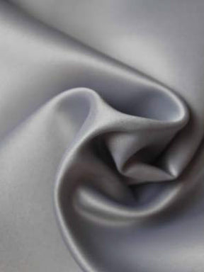 Gunmetal-Polyester, leichter Duchess-Satin - P44