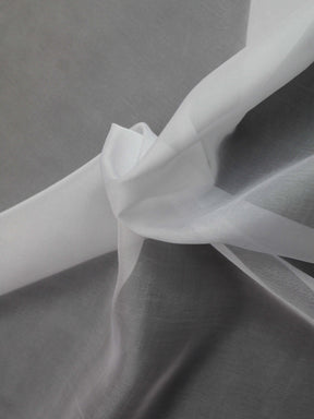 Weißes Poly-Organza - P49
