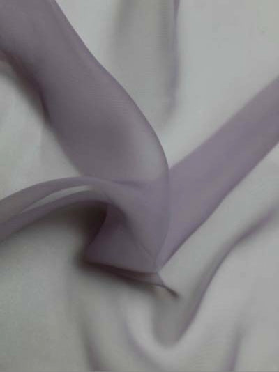 Lavendelfarbener Poly-Chiffon - P58