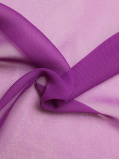 Violettes Poly-Chiffon - P58