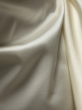 Elfenbeinfarbene Seidenmischung Mikado - P596