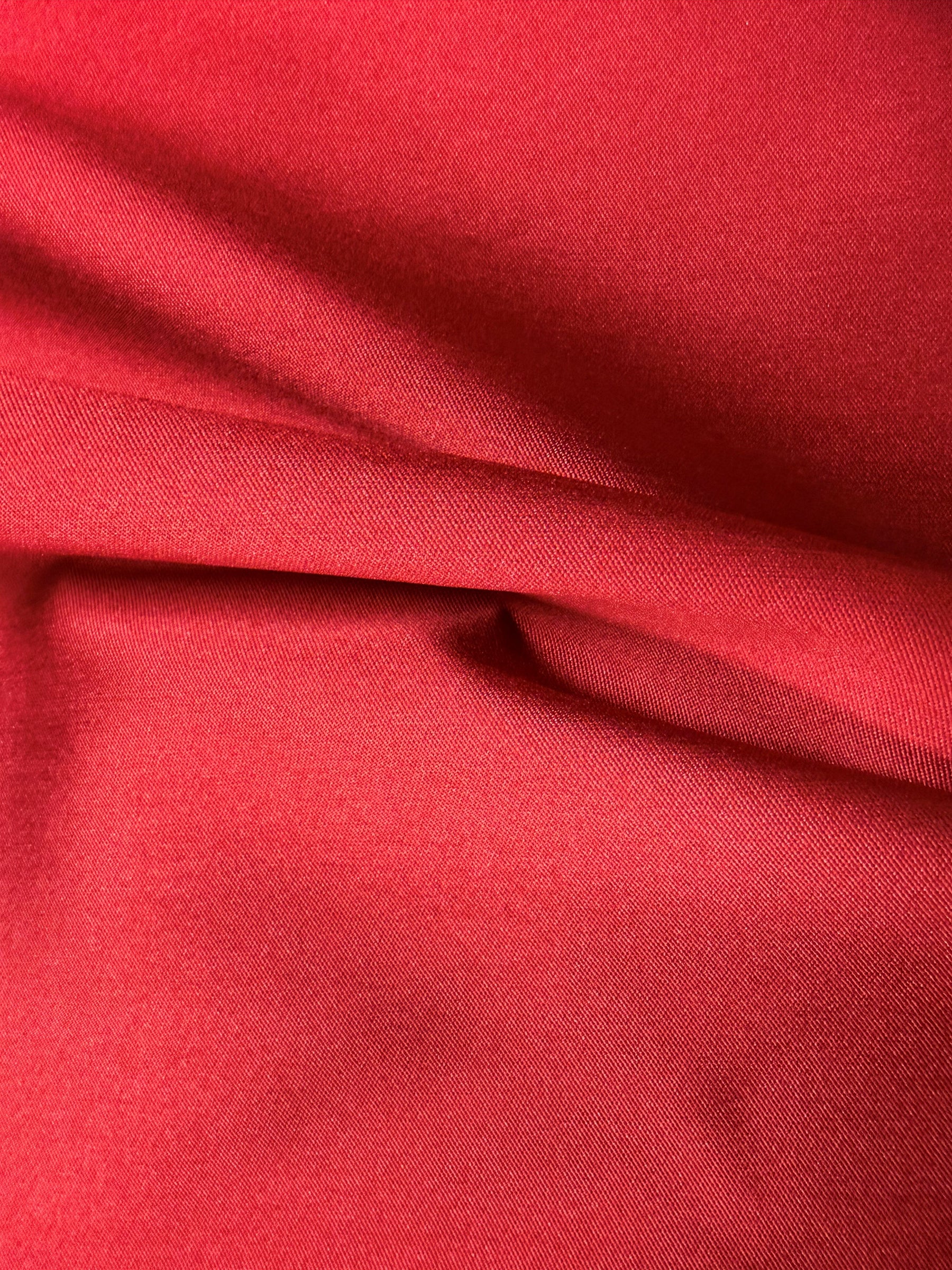 Rot- und Lila-doppelseitiger Seidenmischungs-Soft-Mikado - P608