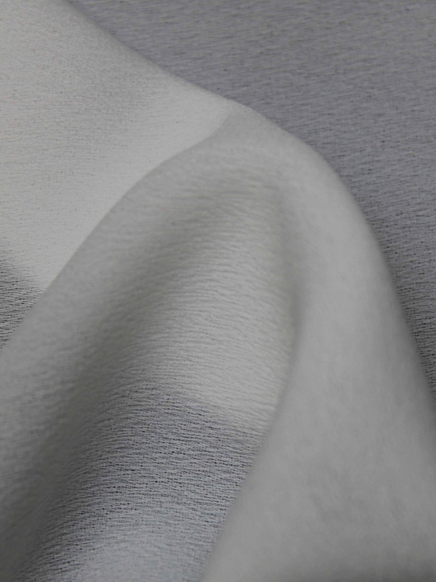 Weißer Poly Georgette - P62
