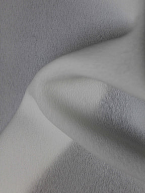 Weißer Poly Georgette - P62