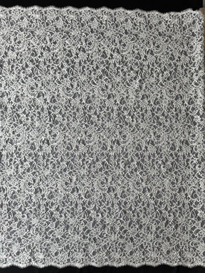 Elfenbeinfarbene Kordelspitze - P633