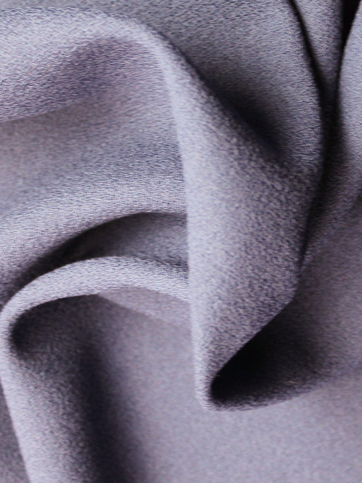 Lila italienischer Wollkrepp - P640