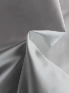 Seidengemisch Duchess-Satin in hellem Elfenbein - P752