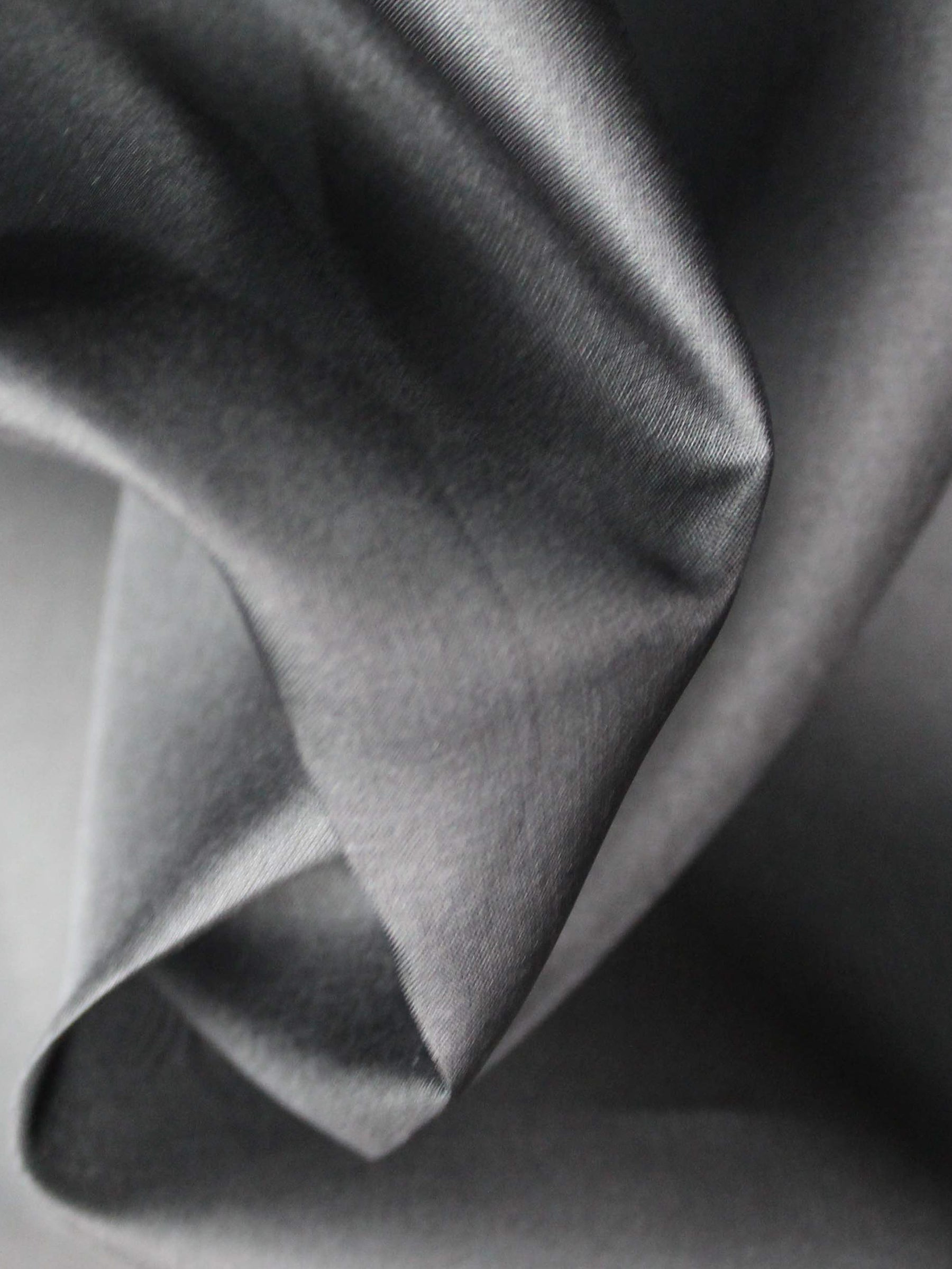 Schwarzer Seidenorganza - P769