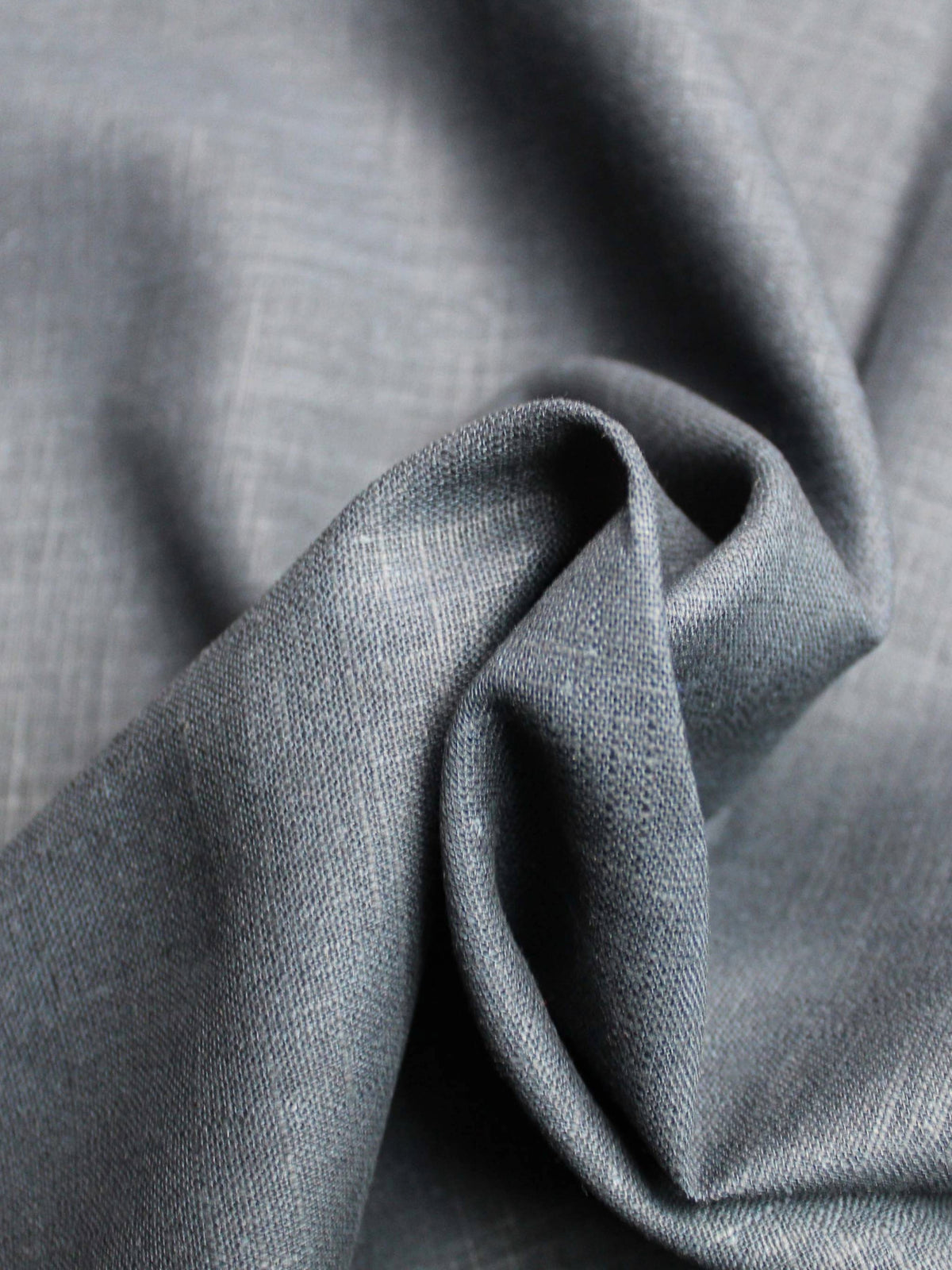 Marineblau 100 % Leinen - P90