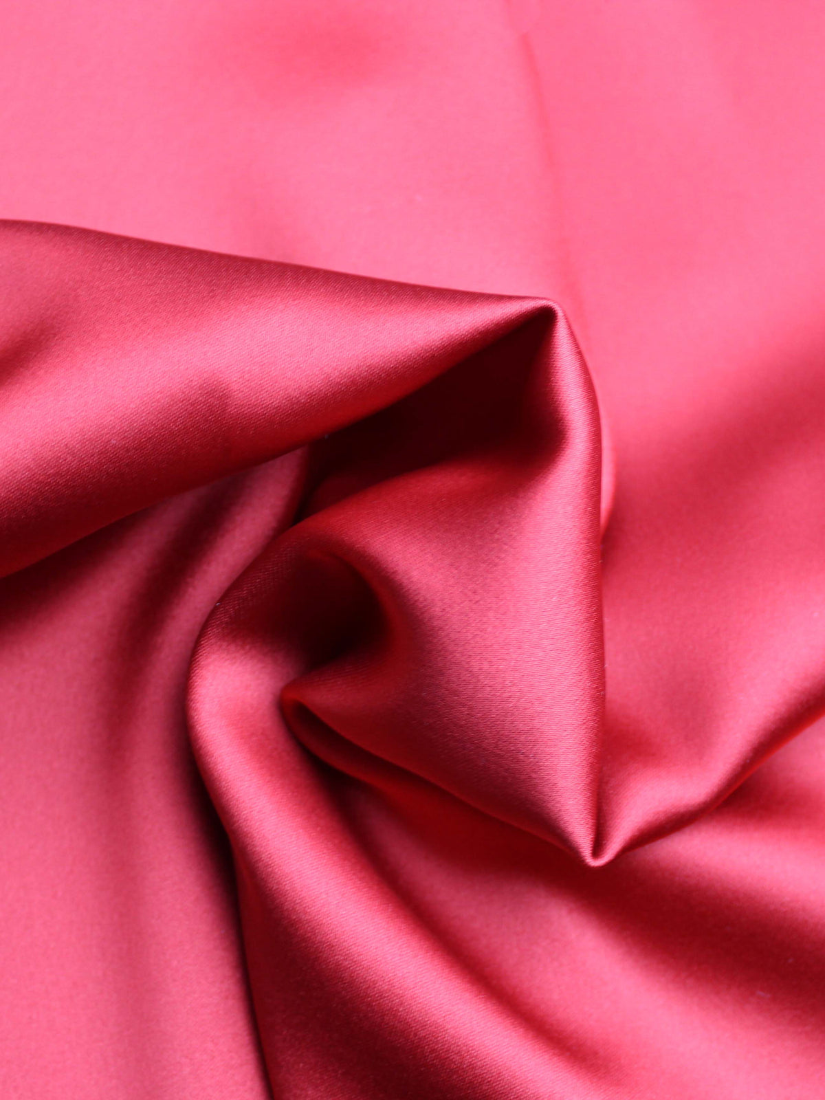 Roter Polyester-Stretch-Satin - PB1003