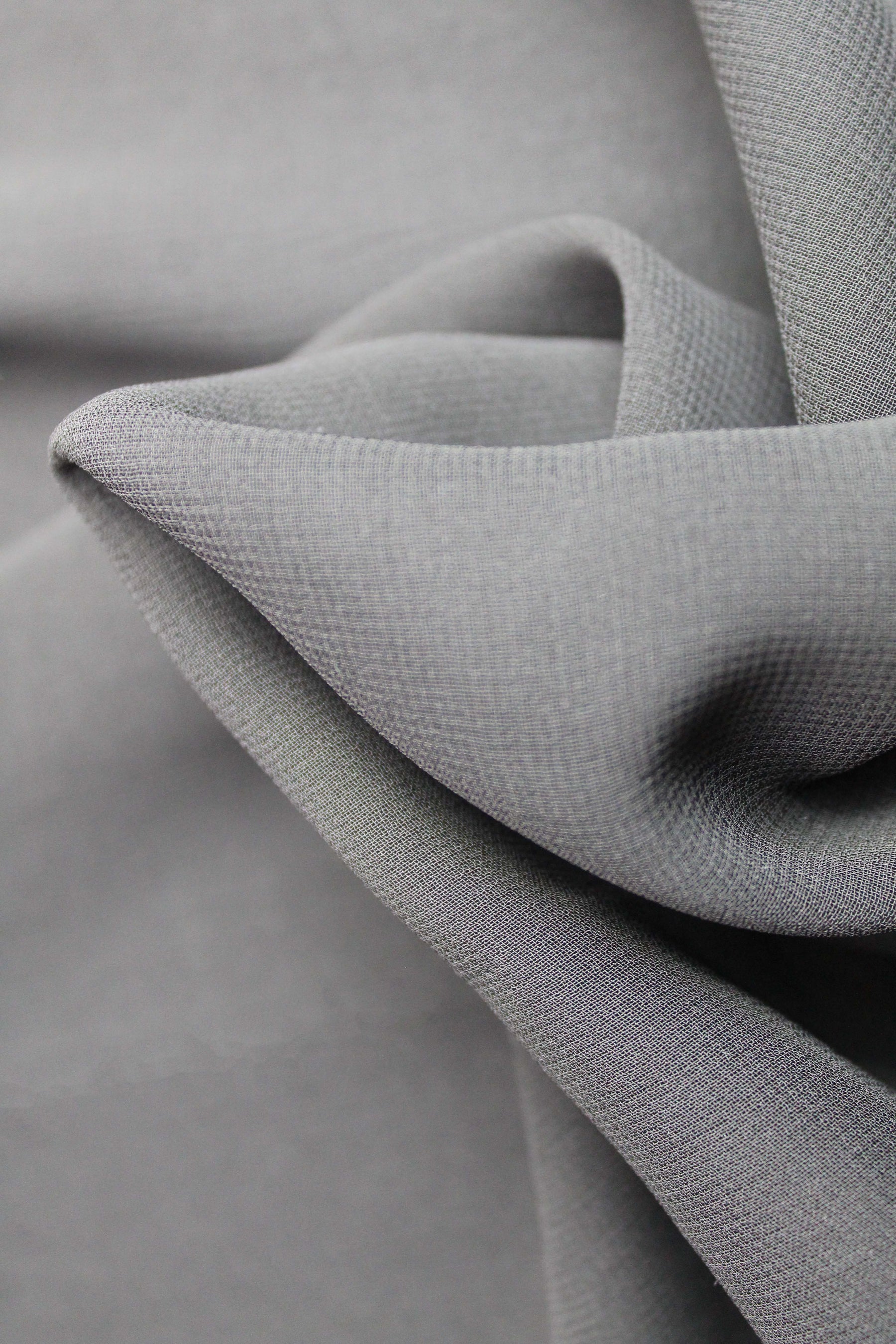 Schwarzer recycelter Georgette - PB2004