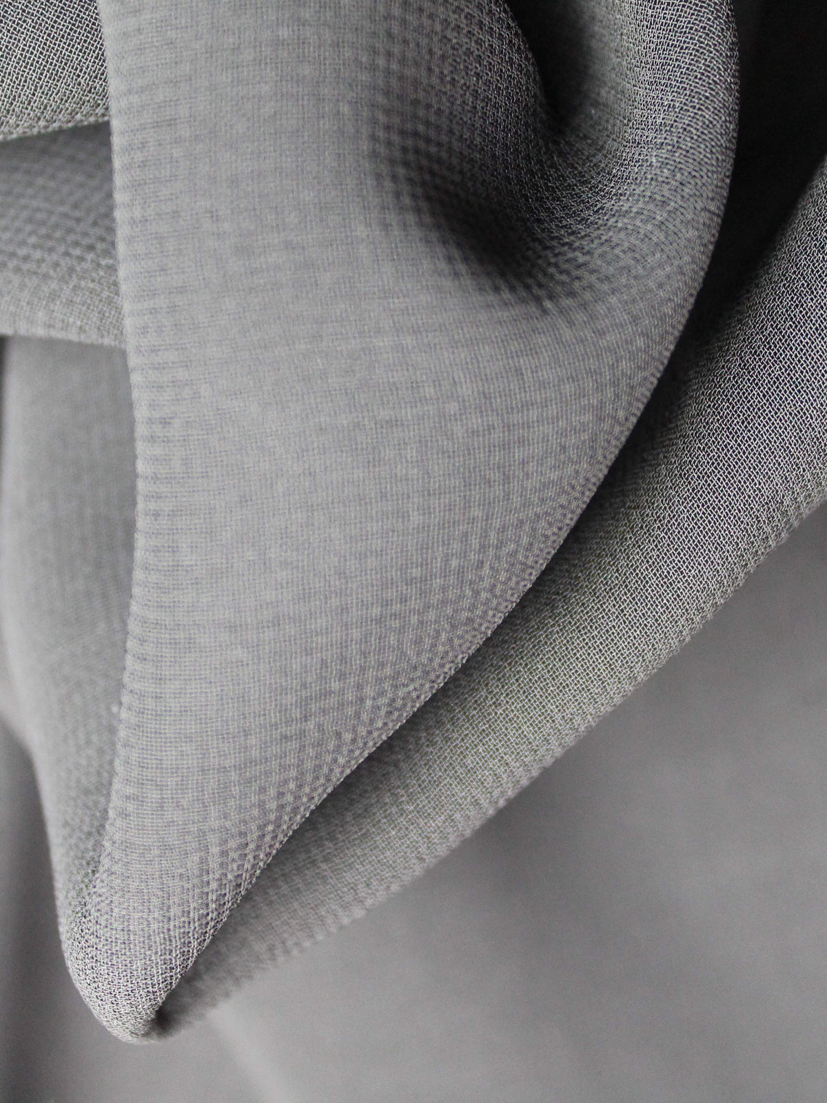 Schwarzer recycelter Georgette - PB2004