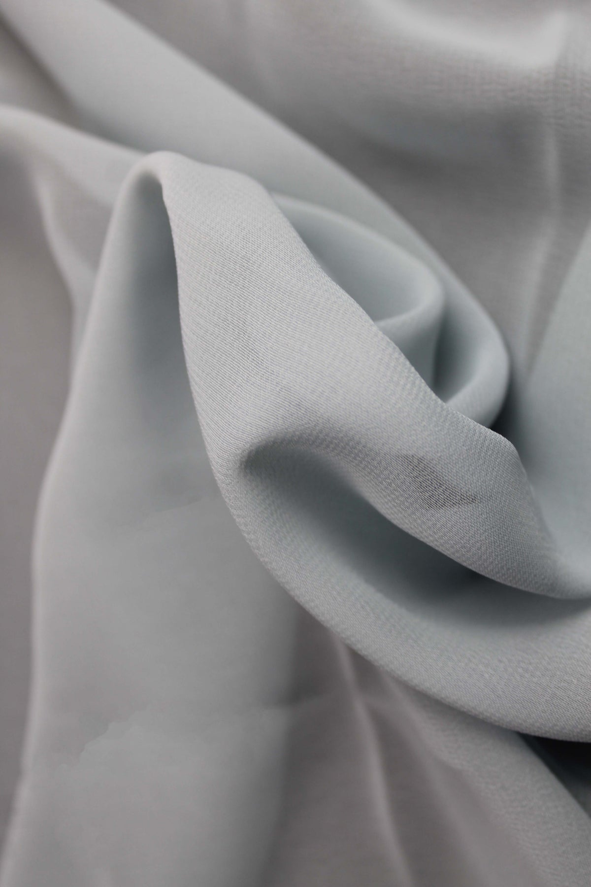 Recycelter Georgette in Entenei-Optik - PB2004