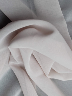 Recycelter Georgette in Dunkelrosa - PB2004