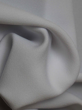 Weißer Polyester-Stretch-Crêpe - PB4001