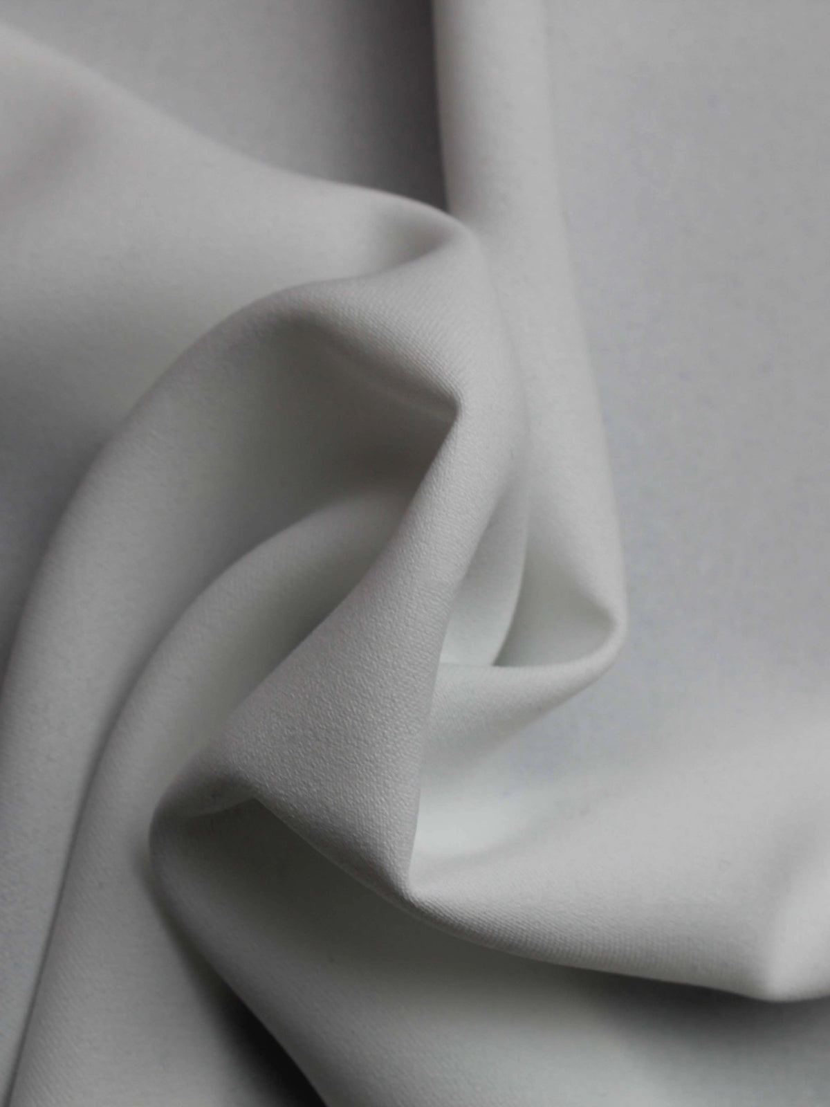Weißer Baumwoll-Touch-Krepp (leicht/schwer) - PB4003