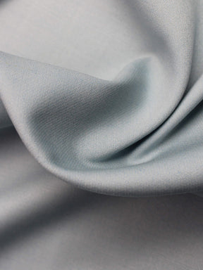 Enteneiblauer Stretch-Krepp aus italienischer Wolle – PH4002