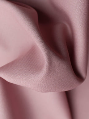 Heller Roséfarbener Stretch-Wollcrêpe aus Italien – PH4002