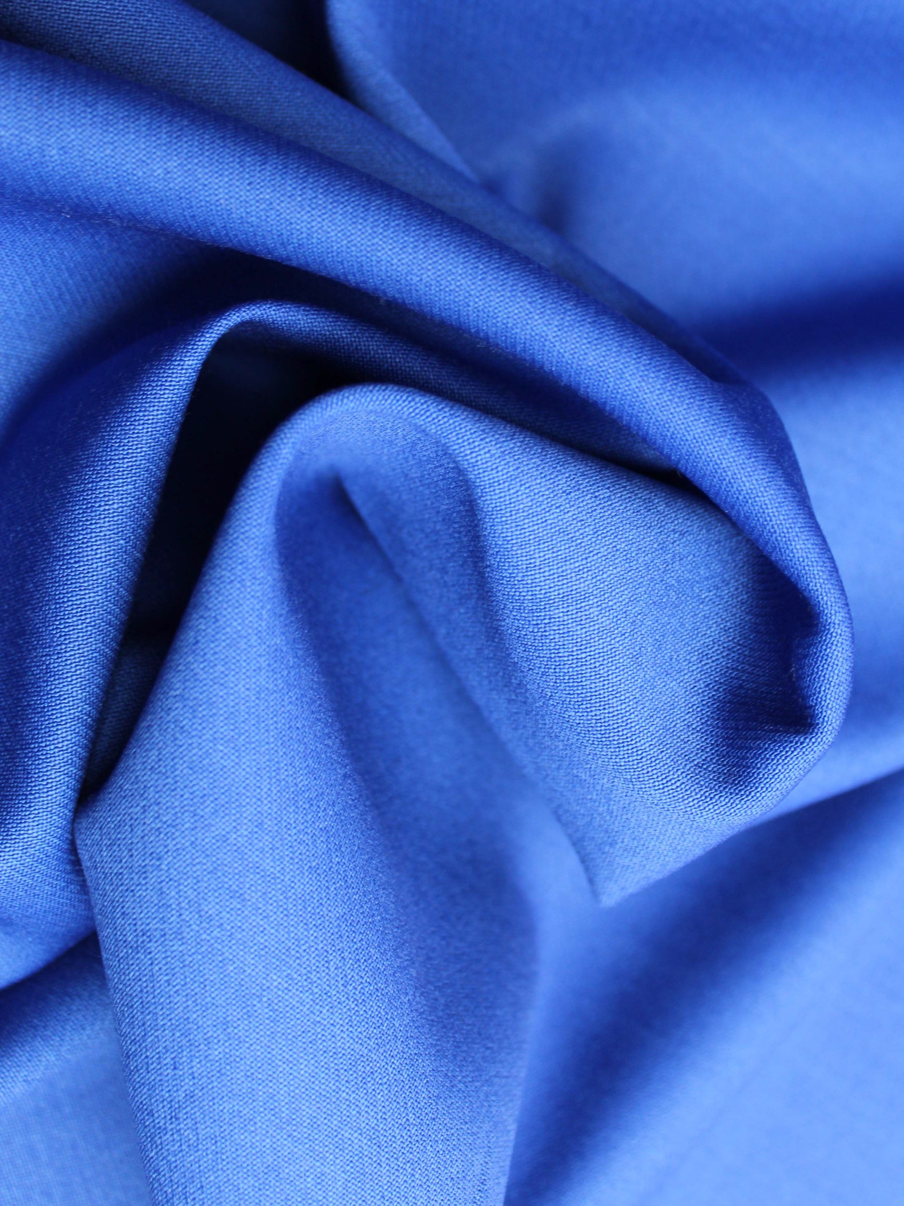 Königsblauer elastischer italienischer Wollkrepp - PH4002
