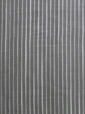 Elfenbeinfarbener gestreifter Voile – PH5002