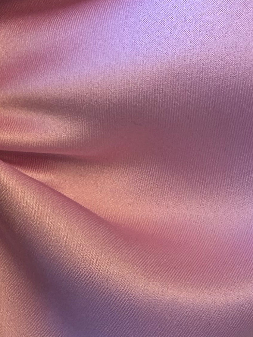 Rosa Polyester Satin - Moldawien