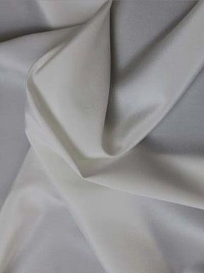Elfenbein-Stretch-Crêpe de Chine – PS4003