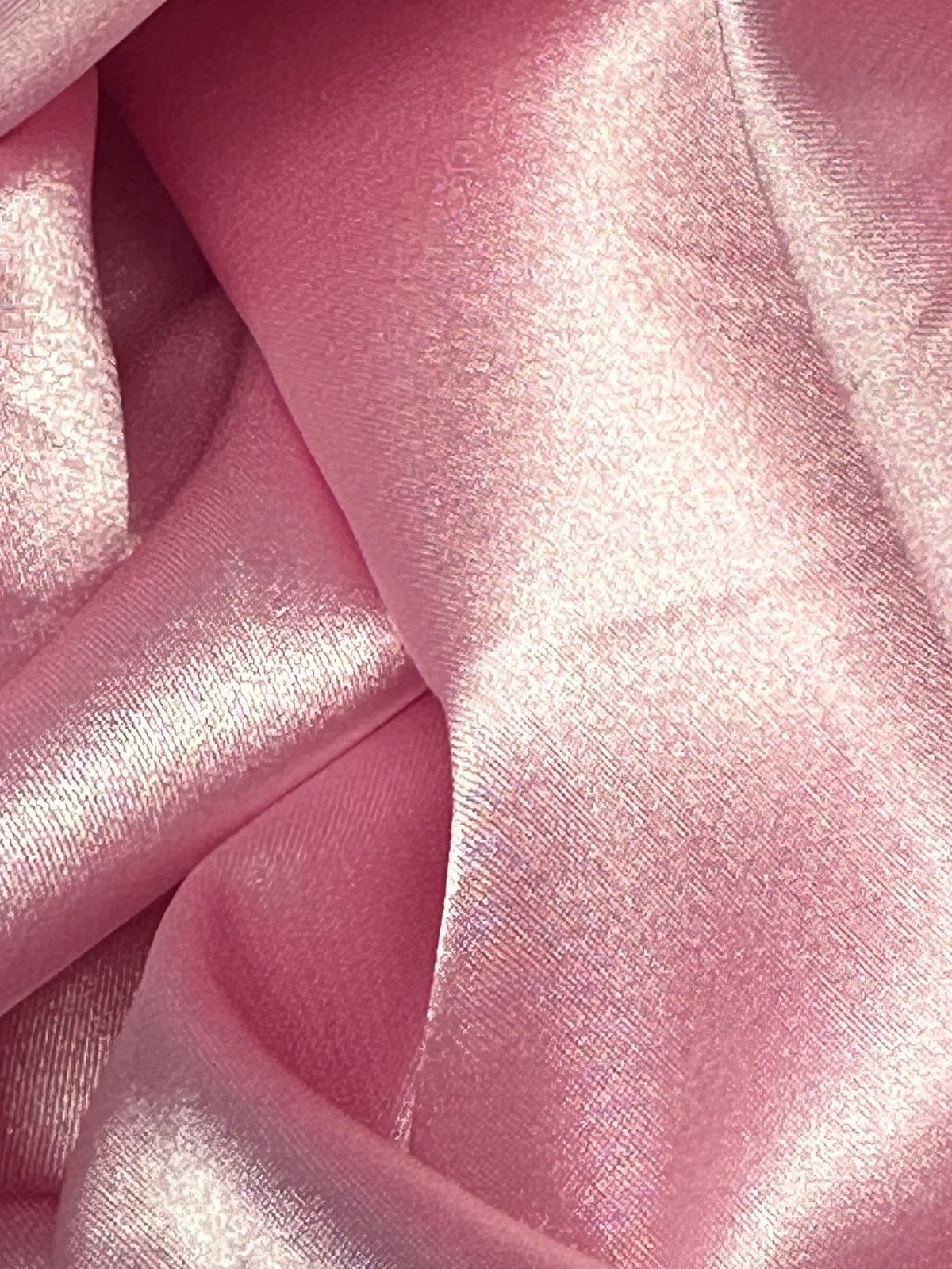 Rosa Polyester-Stretch-Satin – Empathy