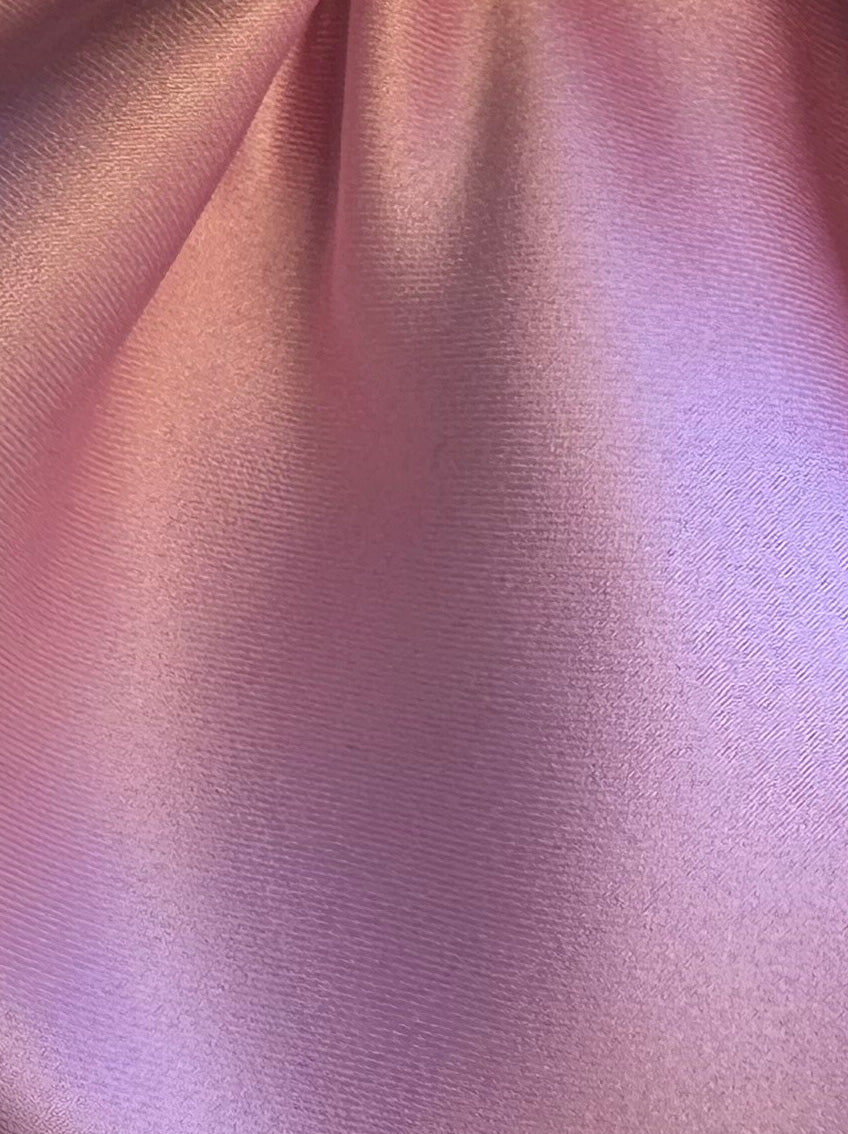 Rosa Polyester Satin - Moldawien