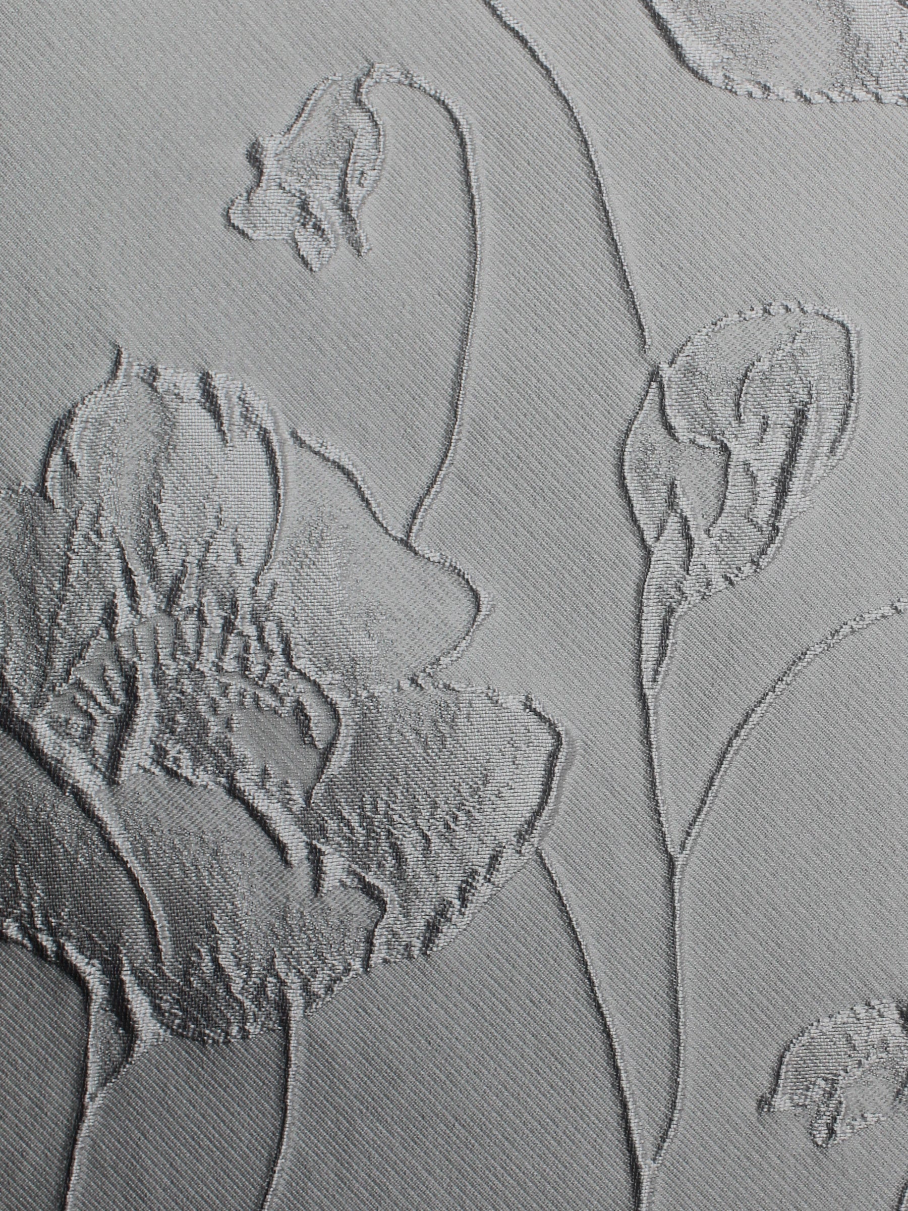 Ivory Italian Silk Blend Brocade - BR1018