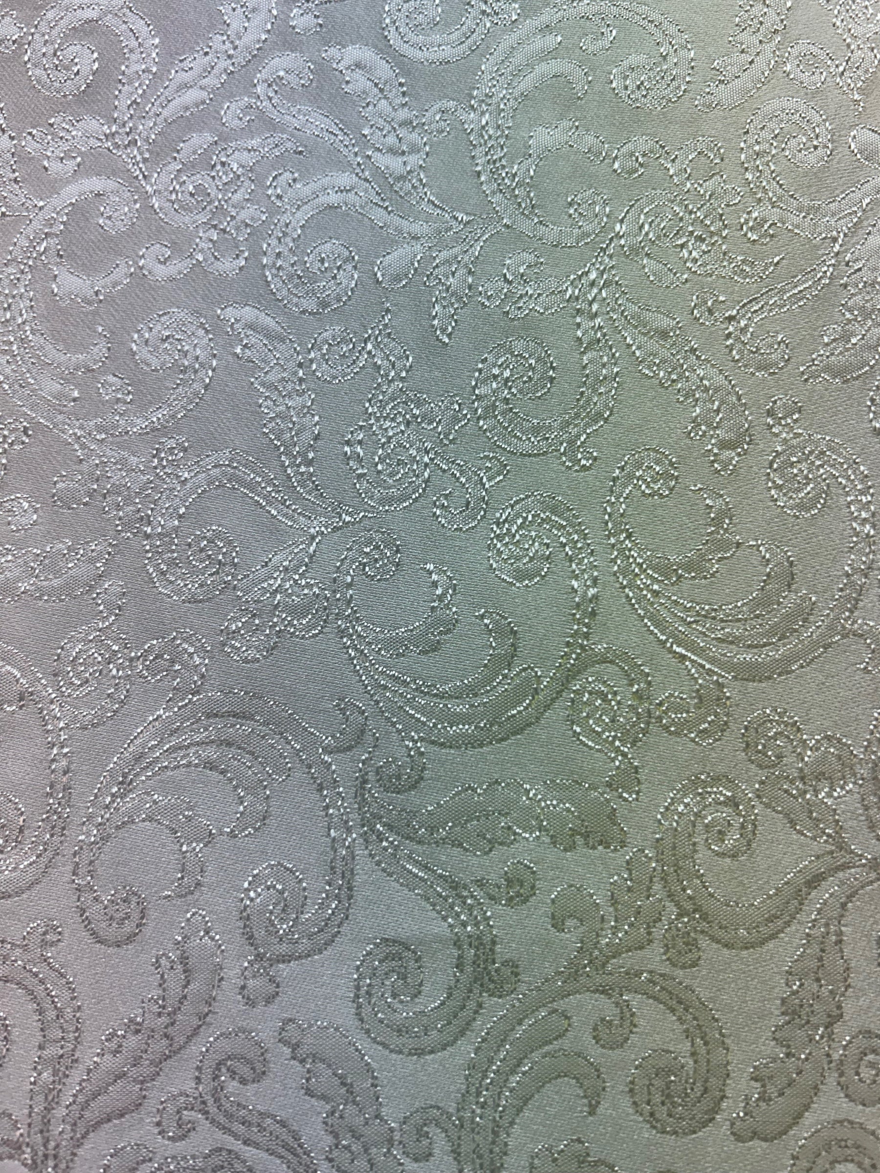 Weißer Jacquard-Brokat – Regal