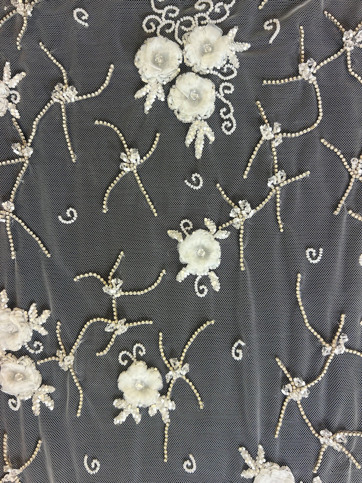 Elfenbeinfarbene Perlenspitze – Ranchi