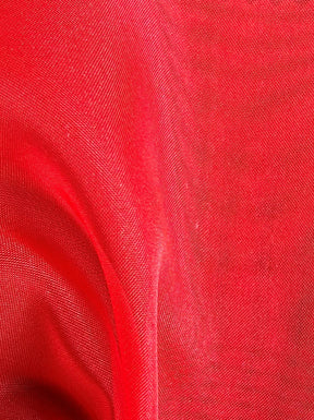 Roter Polyester-Chiffon – Ehrlichkeit