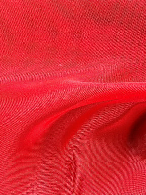 Roter Polyester-Chiffon – Ehrlichkeit