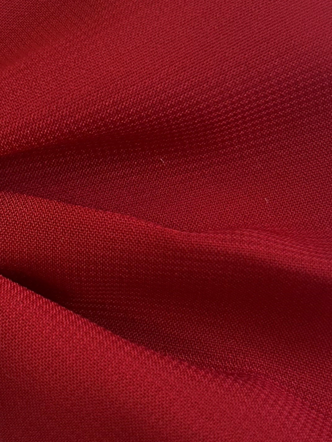 Roter Polyester-Chiffon - Wohlwollen