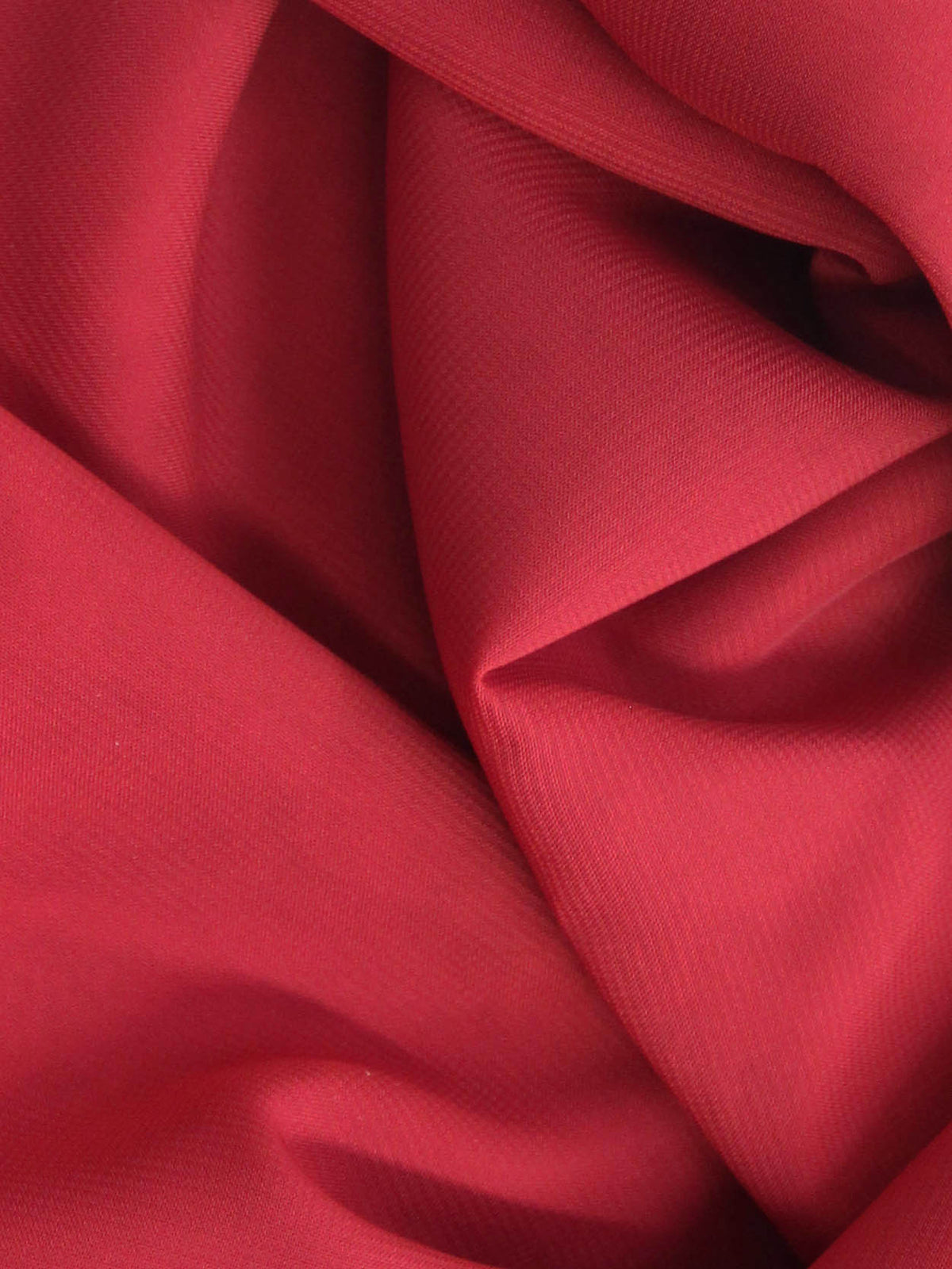 Roter Polyester-Chiffon (150 cm/59 Zoll) – Wohlwollen
