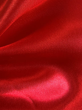 Roter Polyestersatin – Ascot