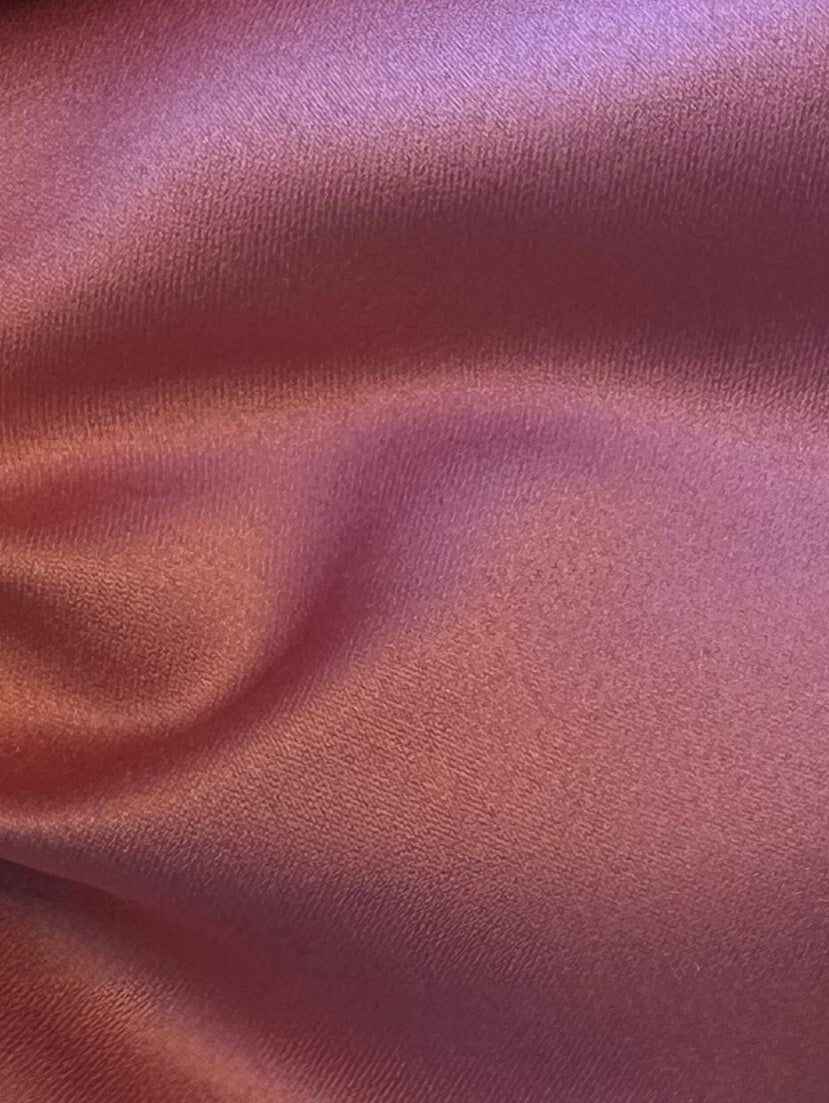 Rosa Polyester Satin - Moldawien