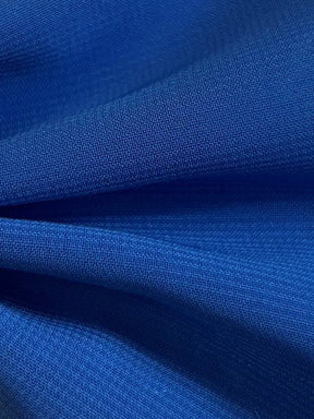 Königsblauer Polyester-Chiffon - Wohlwollen